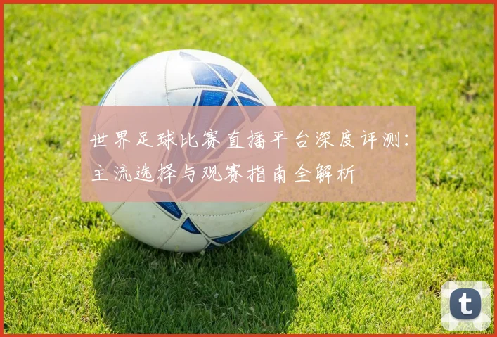世界足球比赛直播平台深度评测：主流选择与观赛指南全解析